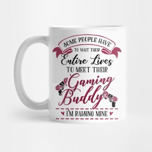 Gaming Mom and Baby Matching T-shirts Gift Mug